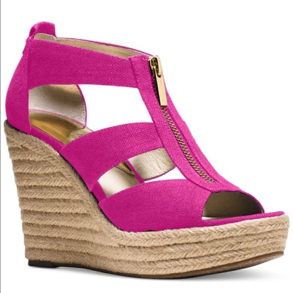 🎉last deal💐Michael Kors Damita platform wedge Sa